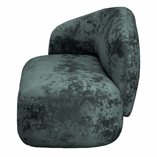 Софа Саваж PLUSH DUSTY GREEN левая