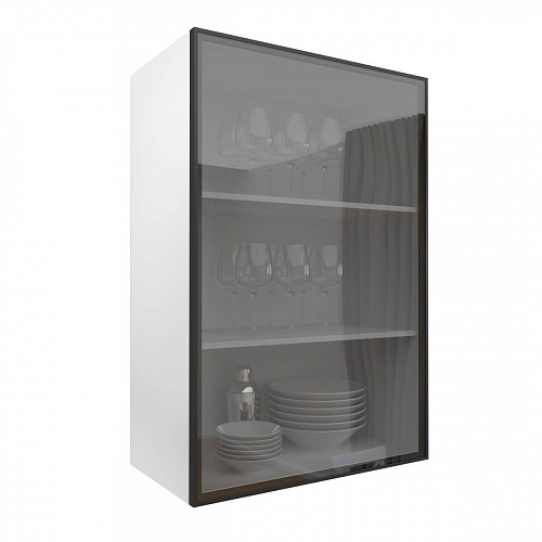 Фасад со стеклом из алюминиевого профиля 600х900