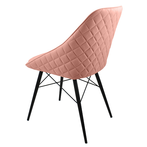 Стул Монти ST Люкс черный муар/Катания Корал