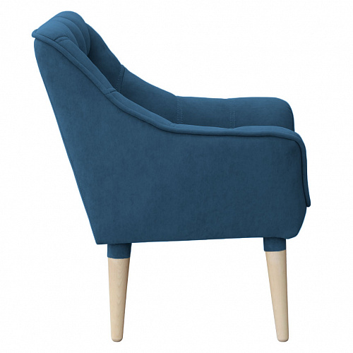 Кресло отдыха Комфорт-8 ULTRA DENIM/Бесцветный (Лак)