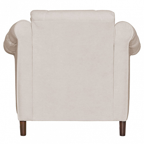 Кресло отдыха Ника Новое CATANIA LATTE/Орех