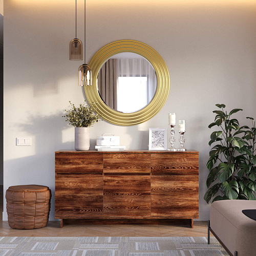 Комод НК DIEGO 3Я-3Д Каштан