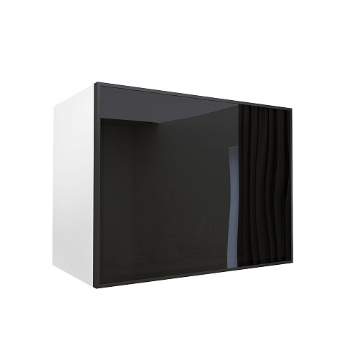 Фасад со стеклом из алюминиевого профиля 600х450