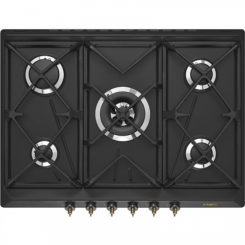 Встраиваемая газовая панель SMEG SRV876AOGH