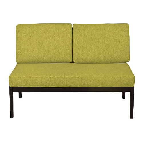 Диван-скамья массив мягкая Венге/UNO LIME