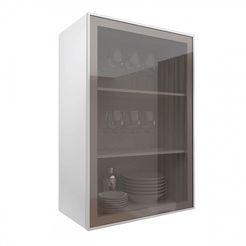 Фасад со стеклом из алюминиевого профиля 600х900