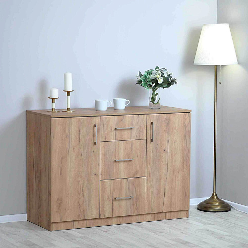 Комод КМ.006.02-12-00 Дуб Крафт золотой