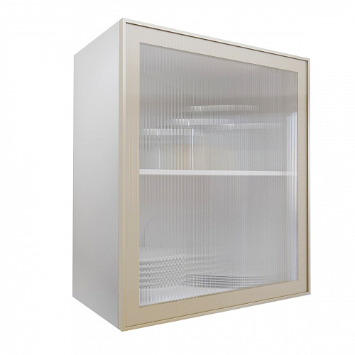 Фасад со стеклом из алюминиевого профиля 600х700