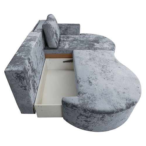 Угловой диван Каир (Левый) PLUSH GRAPHITE