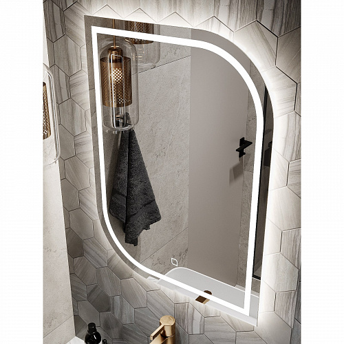 Зеркало навесное Z-17 с подсветкой вертикальное