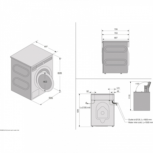 Стиральная машина ASKO W3114CXLW