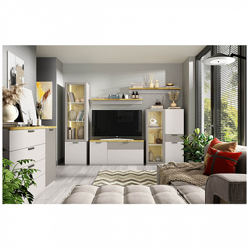 Полка навесная MODERN T Персидский жемчуг