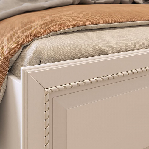 Спальный гарнитур Белла К2 белый/джелато софт