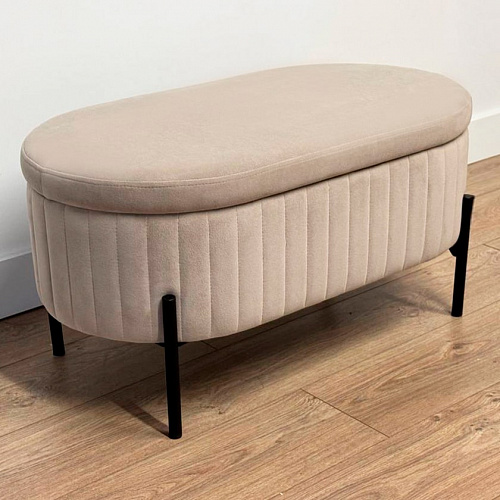 Пуф Винни капучино (велюр)