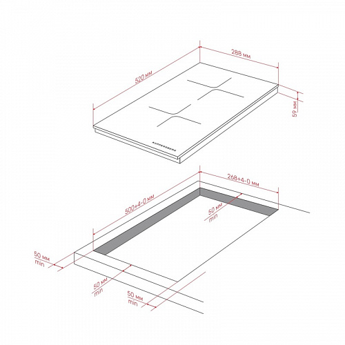 Варочная поверхность Kuppersberg ICI 306