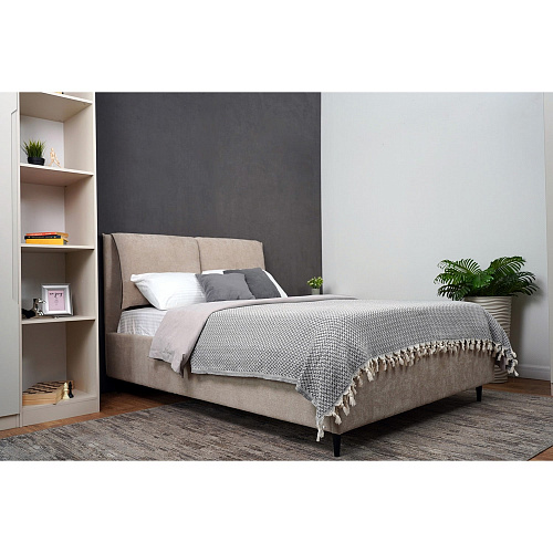 Кровать с подъемным механизмом Венеция 1600 Бежевый