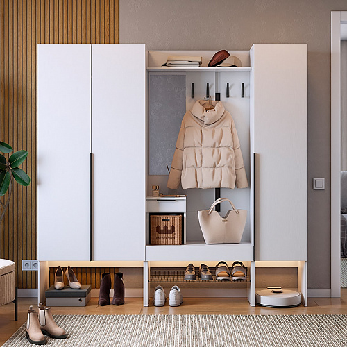 Прихожая Баско К11 белое дерево