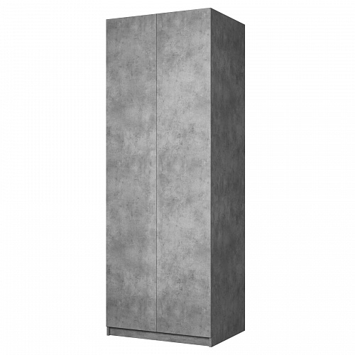 Шкаф Локер 800 Push-to-Open (гармошка) Бетон левый