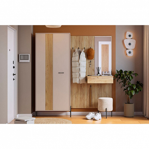 Вешалка 1 Бодрум дуб крафт золотой