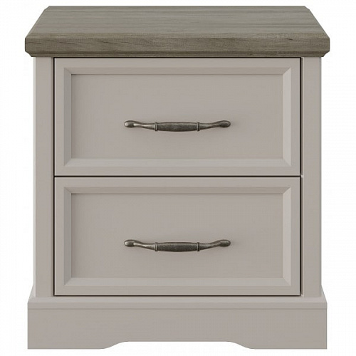 Тумба прикроватная TOSCANA NEW 2S Персидский жемчуг/Каньон