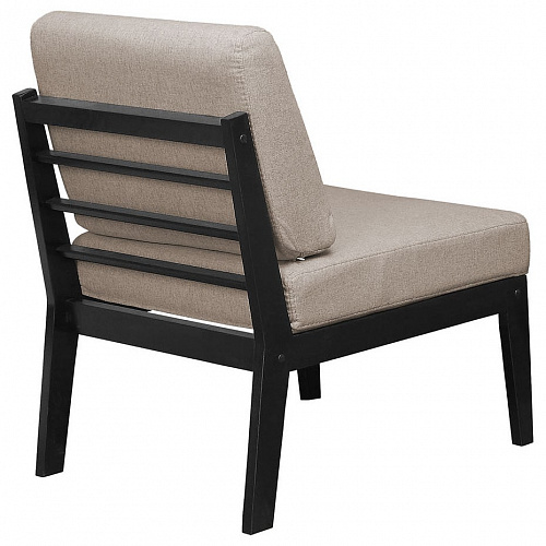 Кресло массив мягкое UNO LATTE/Венге