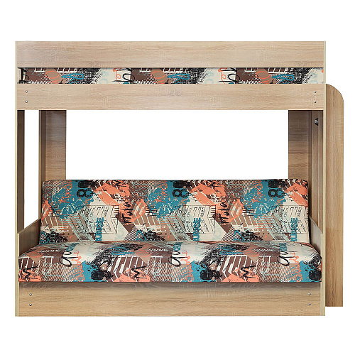 Диван-кровать двухъярусный Новый LENOR 01/Дуб Сонома