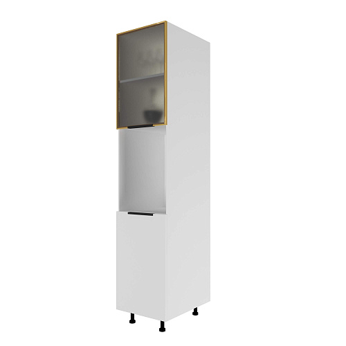 Фасад со стеклом из алюминиевого профиля (ПН450 с нишей) 446х698мм