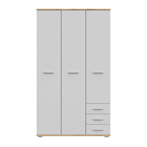 Шкаф НК FUN ШК-3Д Дуб вотан/Белый