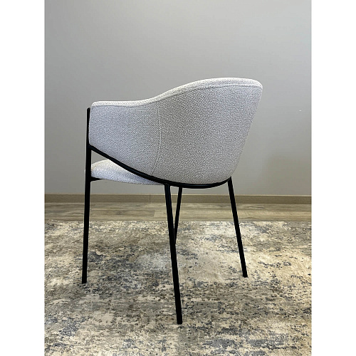 Стул Kenner 308SD черный/серебристый B06