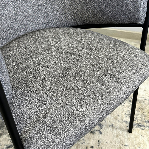 Стул Kenner 308SD черный/серый B12