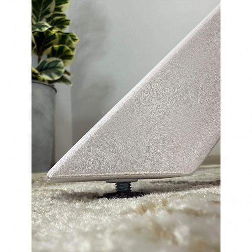 Стол обеденный Kenner R900 белый/керамика мрамор белый