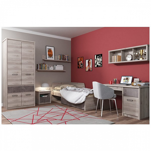 Полка навесная 3N JAZZ Каштан найроби