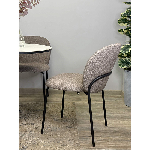 Стул Kenner 307SD черный/капучино B04