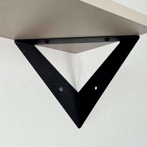 Полка навесная Рич кашемир/черный