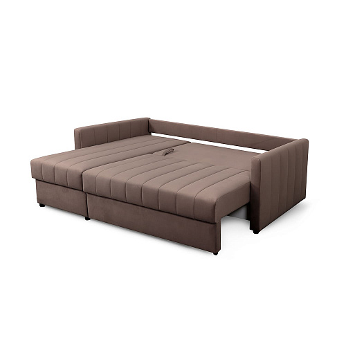 Угловой диван Ларио Мора Темно-коричневый