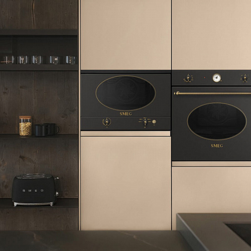 Встраиваемая микроволновая печь SMEG MP822NAO