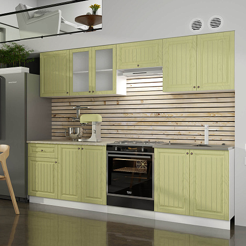 Кухня Хозяюшка 2,6 Фисташка