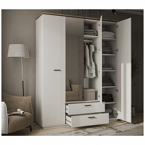 Шкаф VINATI 4DG2S Z ПЕРСИДСКИЙ ЖЕМЧУГ/АМАРОК