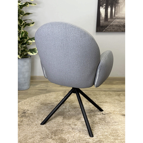 Стул Kenner 312SD черный/серый E86