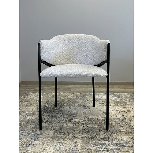 Стул Kenner 308SD черный/серебристый B06