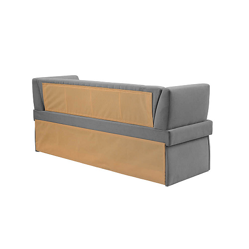 Кухонный диван Прага 183 Мелисса 34 Серый