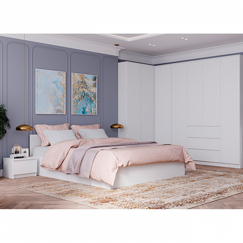 Шкаф Мори угловой 940 Белый