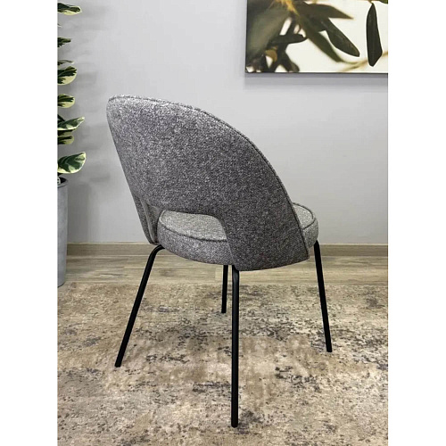 Стул Kenner 179SD черный/серый B12