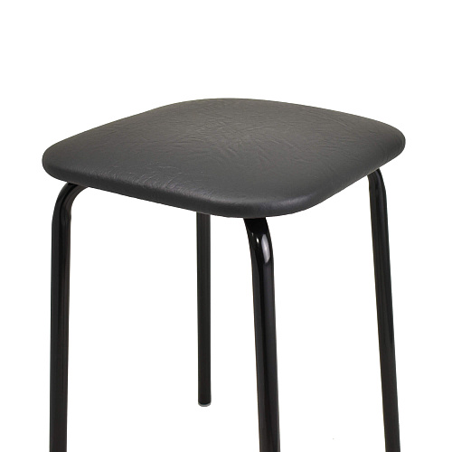 Табурет Вега черный/Стандарт 24