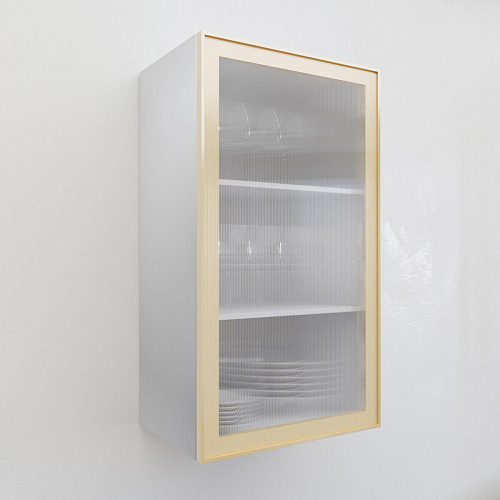 Фасад со стеклом из алюминиевого профиля 500х900