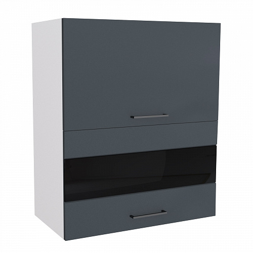 Модуль Шкаф навесной В600Г Астра Графит софт