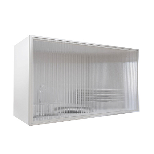 Фасад со стеклом из алюминиевого профиля 800х450