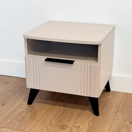 Тумба прикроватная Катрин М кашемир/фрапучино матовый