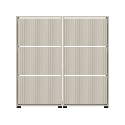 Тумба для обуви НК MOON 3 ящика Кашемир