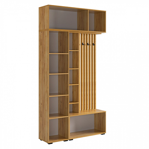 Прихожая Бери К2 дуб крафт золотой/графит